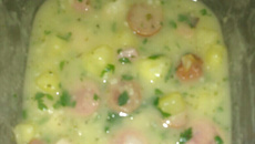 Sopa de mandioca da Lisa