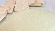 Patê de abobrinha com presunto