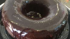 Bolo de chocolate Vegan