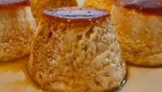 Pudim de leite de micro-ondas