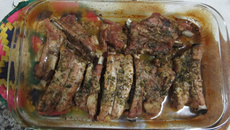 Costelinhas ao vinho