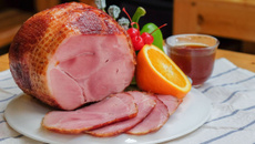 Pernil assado natalino