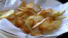 Batatas em rodelas crocrantes