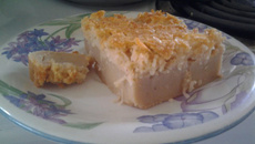 Bolo de coco maravilhoso