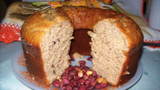 Bolo de amendoim