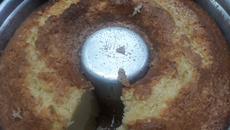 Bolo de iogurte natural