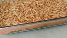 Salada ao molho de cachorro quente