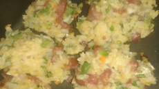 Bolinho de arroz diferente