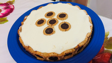 Torta de doce de leite com chocolate