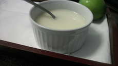 Cobertura fácil de Limão