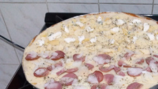 Pizza de aipim