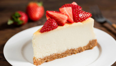 Cheesecake de morango