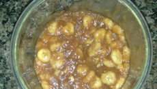 Doce de banana caramelizado