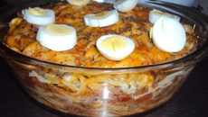 Macarronada com mussarela