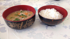 Sopa de missô (tonjiru)