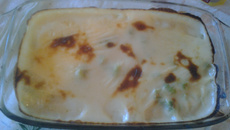 Brócolis com molho branco light