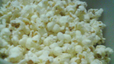 Pipoca salgada (simples)