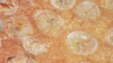 Bolo de banana fit delicioso 