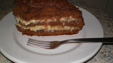 Bolo prestígio delicioso!