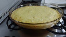 Pamonha assada (salgada)