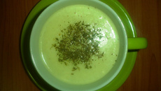 Creme de Mandioquinha com Cebola