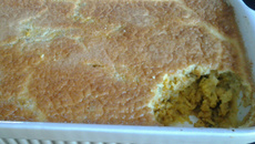 Torta de dobradinha gratinada