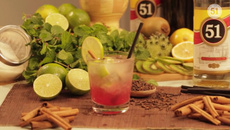 Caipirinha cravo e canela