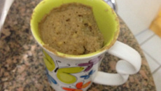 Bolo caneca integral