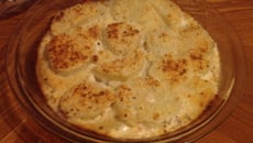 Batata gratinada simples