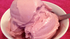 Sorvete caseiro e prático