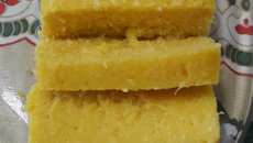 Pamonha em banho-maria