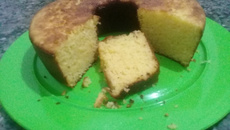 Bolo de milho com queijo