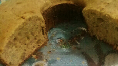 Bolo de banana integral