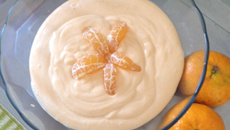 Mousse de tangerina