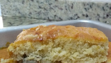 Bolo churros com banana