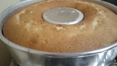 Bolo delícia fofa de limão