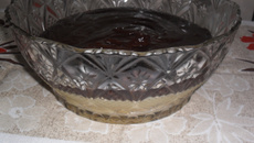 Doce preto e branco fácil e rápido