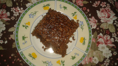 Cobertura de bolo simples de chocolate