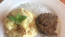 Escondidinho de queijo