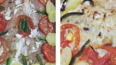 Filé de merluza no forno