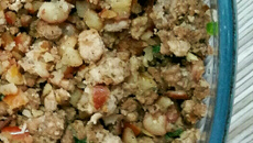 Paçoca de pinhão da Ana