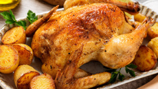 Peru (ou frango) bem temperado