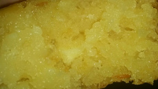 Bolo de macaxeira cremoso