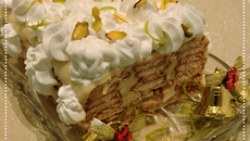 Gelado de limão e gengibre