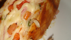 Rocambole  de massa de pastel