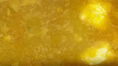 Sopa de frango e bacon cremosa com moranga