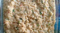 Risoto de camarão do Tom