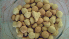 Biscoitos amarelinhos