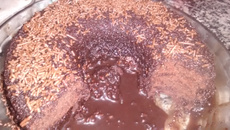 Bolo chocolícia gelado