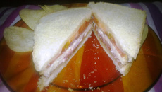 Sanduíche crocante fácil